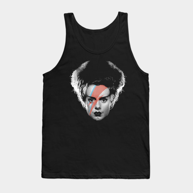 Bride of Bowie - Frankenstein by HomeStudio Tank Top by HomeStudio